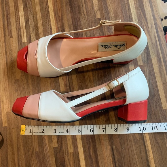 Lulu Hun London Retro Three Color Heels - Picture 13 of 15